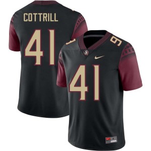 #41 AJ Cottrill Florida State Black Men's Jerseys NCAA College Football 899938-389