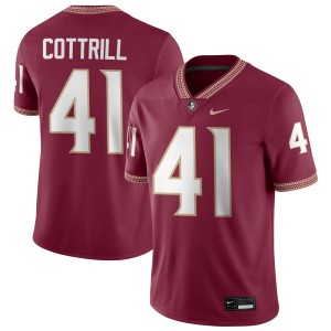 #41 AJ Cottrill Florida State Garnet Mens Jerseys University College Football 681197-530