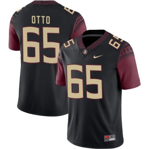 #65 Andre Otto Seminoles Black Mens Jersey NCAA College Football 470557-217