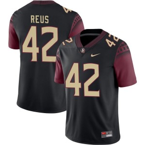 #42 Brunno Reus Florida State Black Men's Jerseys Player College Football 201040-420