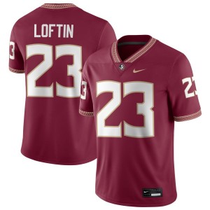 #23 Chase Loftin FSU Seminoles Garnet Mens Jerseys Replica College Football 292807-573
