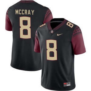 #8 Deante McCray Seminoles Black Mens Jerseys 2025-26 College Football 861296-759