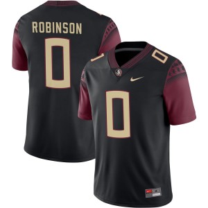 #0 Duce Robinson Florida State Seminoles Black Mens Jerseys Alumni College Football 792502-808