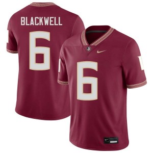 #6 Gavin Blackwell FSU Garnet Men Jerseys Official College Football 878638-604