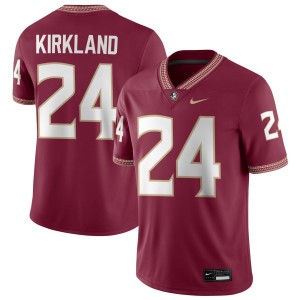 #24 K.J. Kirkland FSU Seminoles Garnet Men's Jersey High School College Football 673185-102