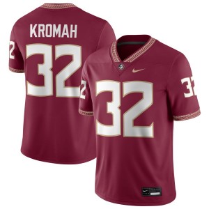#32 Ousmane Kromah Noles Garnet Mens Jersey Official College Football 986409-882
