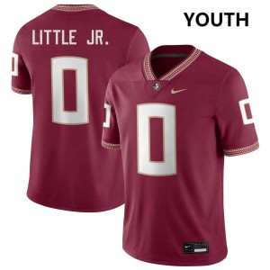 #0 Earl Little Jr. FSU Garnet Youth Jerseys 2025-26 College Football 306612-165